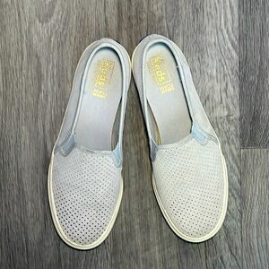 Keds Blue slip on shoes size 7